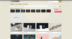 Desktop Screenshot of cardnerd.com